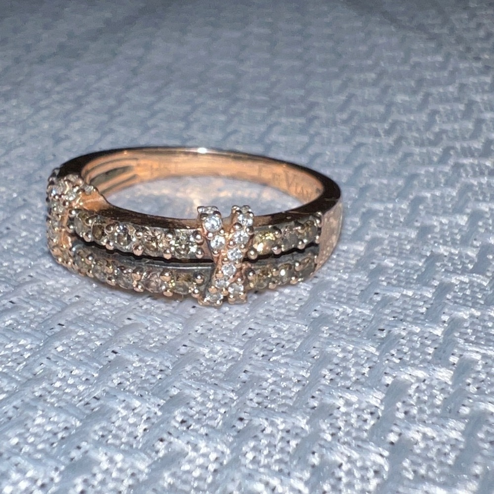Le Vian Chocolate Diamond Ring - Picture 2 of 6